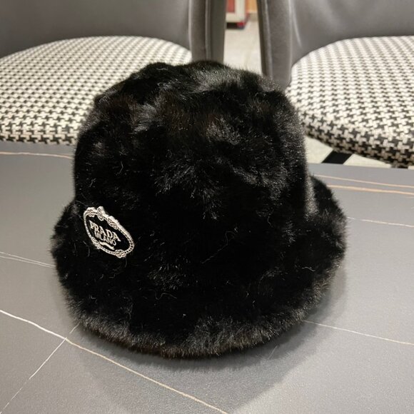 Prada Black Designer Cold Weather Hat - Picture 4 of 9